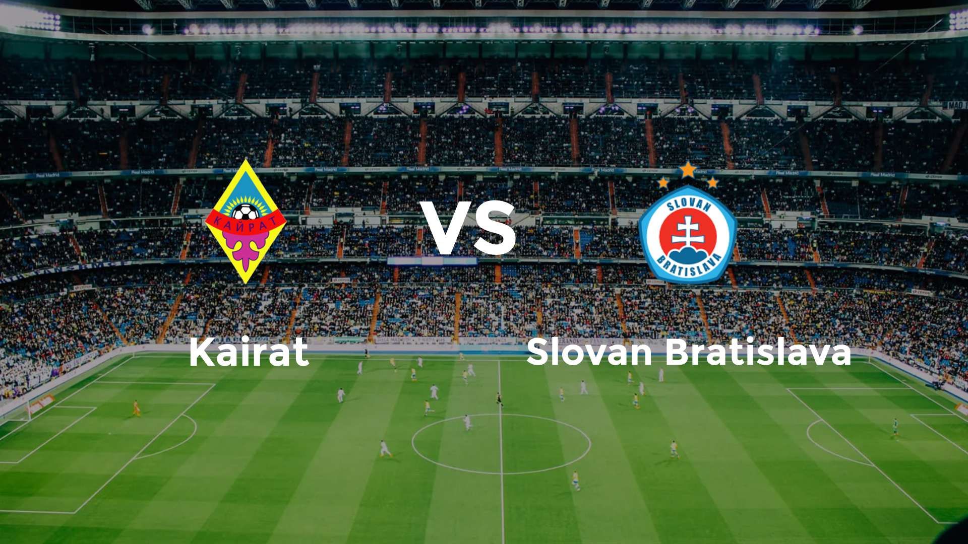 Kairat – Slovan Bratislava : Match Champions League (6 août 2025)