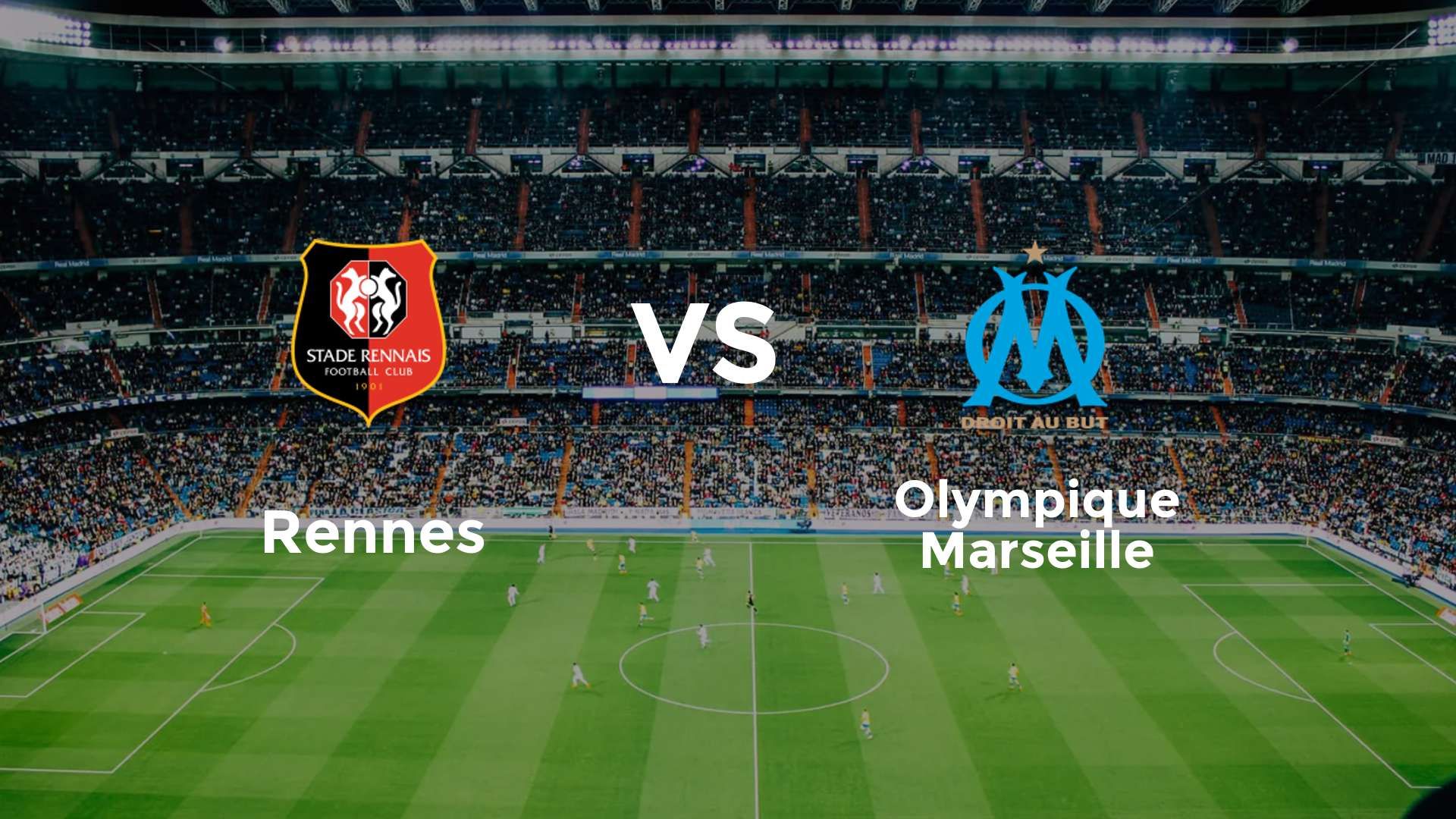 Fanion De Football Coupe De France 2023/2024 - Stade Rennais / OM Marseille