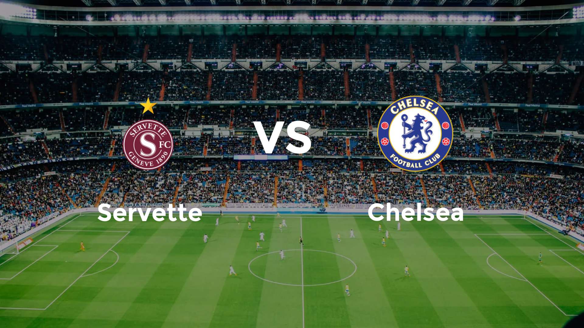 Servette Chelsea Match Europa Conference League (29 août 2024)
