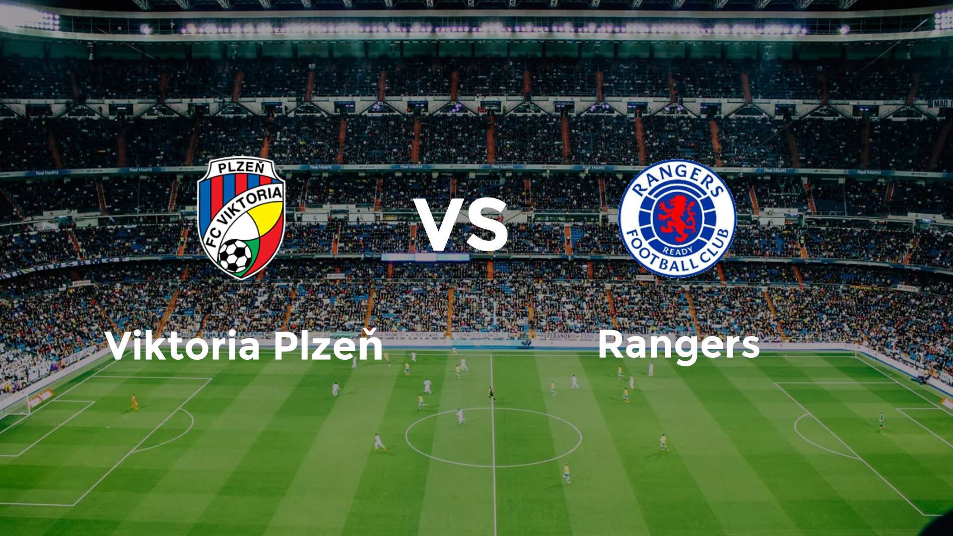 Viktoria Plzeň – Rangers : Match Champions League (12 août 2025)