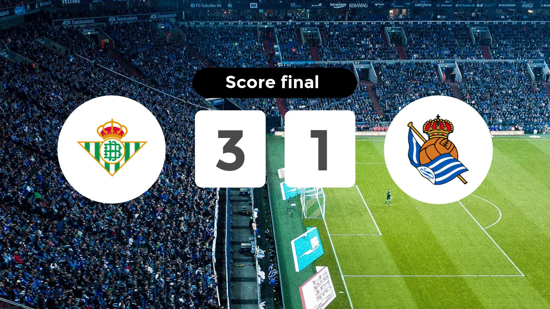 Résumé du match Real Betis vs Real Sociedad du 19 septembre 2025