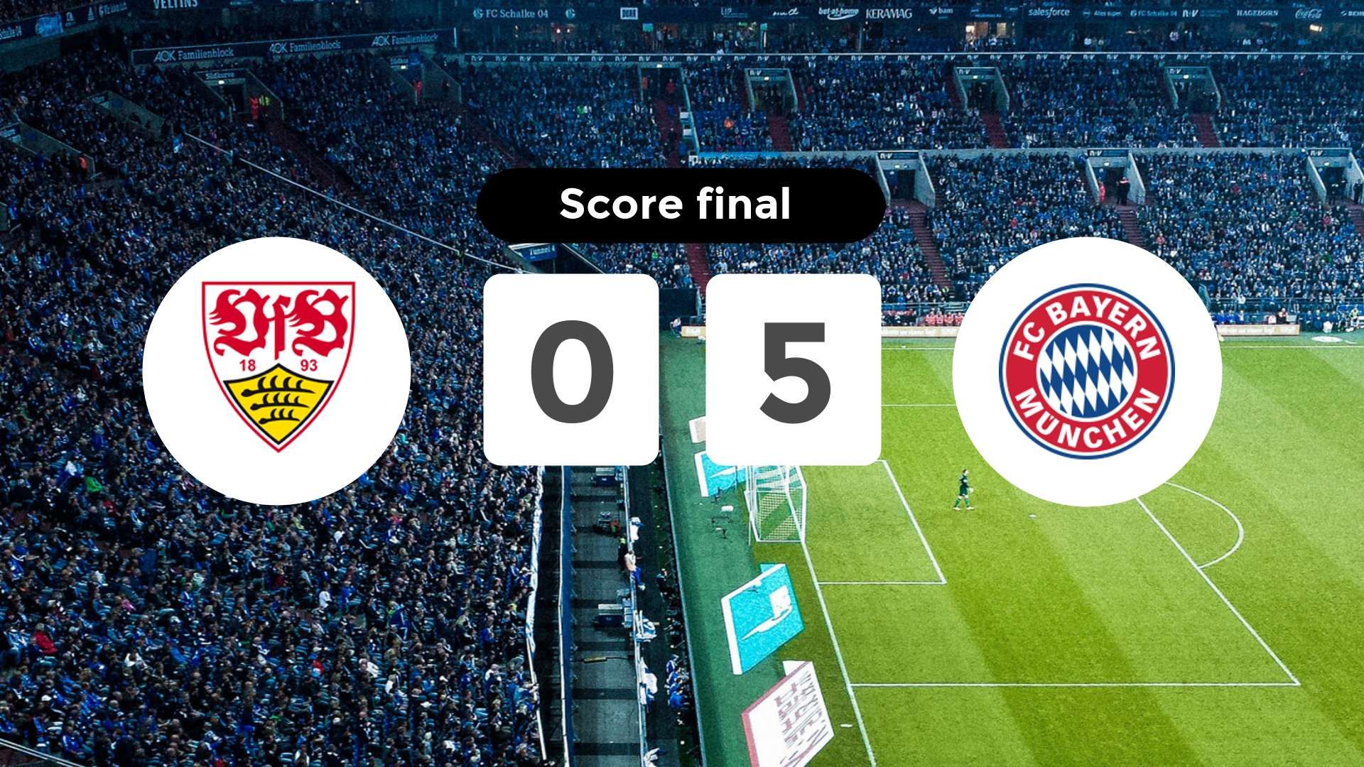 Résumé du match VfB Stuttgart vs FC Bayern München du 6 décembre 2025